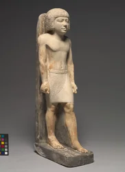 Schreitende Statue von Minnefer, ca. 2377-2311 v. Chr.