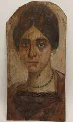 Mumienporträt, ca. 136-160 (Malerei auf Holz)