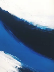 Tiefblaue Wellen Abstrakt