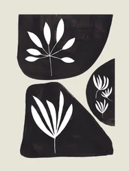 Organische abstrakte Botanicals