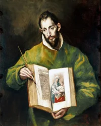 Apostolat der Kathedrale von Toledo: Der Apostel Lukas Evangelist