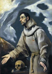 Die Ekstase des heiligen Franziskus von Assisi