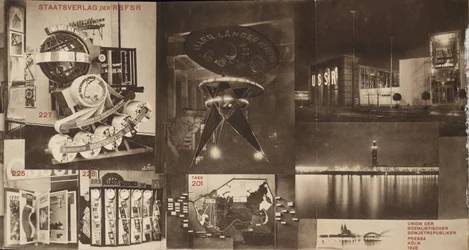 UdSSR. Katalog des sowjetischen Pavillons auf der Internationalen Presse-Ausstellung, Köln, 1928