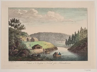 Næss in Aasen nördlich von Trondheim