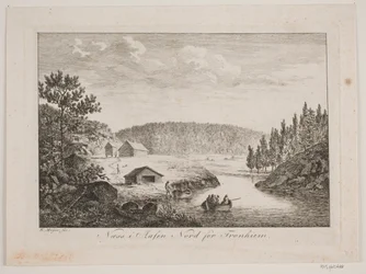 Næss in Aasen nördlich von Trondheim