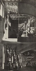 Sowjetischer Pavillon auf der Internationalen Presse-Ausstellung, Köln, 1933.