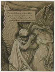 (Illustration für Rubáiyát von Omar Khayyám) Der Becher des Todes