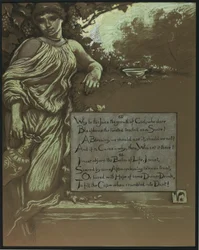 (Illustration für Rubáiyát von Omar Khayyám) Der Weinstock