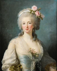 Vermutetes Porträt von Jeanne de Valois-Saint-Rémy