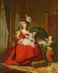Marie-Antoinette (1755-93) und ihre Kinder