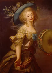 Porträt von Marie-Anne de Cupis, auch bekannt als La Camargo
