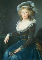 Porträt von Maria Teresa von Bourbon-Neapel