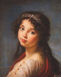 Julie Lebrun. Gemälde von Élisabeth Vigée-Lebrun