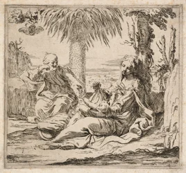 Ruhe auf der Flucht nach Ägypten