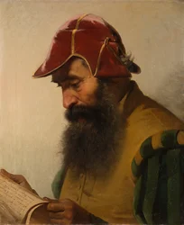 Benvenuto Cellini liest sein Manuskript