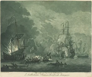 Kampf gegen sieben Algerier, 1720er Jahre