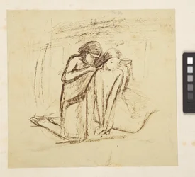 Entwürfe und Skizzen von Elisabeth Eleanor Siddal Rossetti