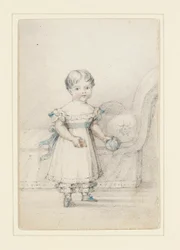 Prinzessin Victoria mit einem Ball, 1822