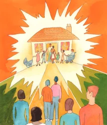Eine christliche Ehe, die so gelebt wird, wie sie gelebt werden sollte, ist wie eine Lampe, die auf einem Hügel für die Gesellschaft steht; eine sakramentale Vereinigung voller Gnade