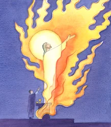 Bei der Messe beten wir mit Christus, der sich in brennender Liebe des Heiligen Geistes an den Vater wendet, 2000