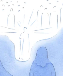 Durch das Gebet kommen wir den Heiligen des Himmels sehr nahe, als ob der Boden des Himmels herabsteigt. Jeder unserer Glaubensakte führt uns noch näher