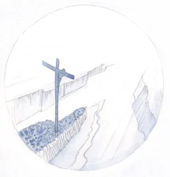 Durch die Kraft des Opfers Christi, während der Heiligen Messe, durchdringt Christus den Himmel und bringt uns alle näher zum Vater - so wie ein großes Schiff in eine Mündung einfährt, um ihre wertvolle Fracht nach Hause zu bringen.