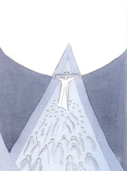 Christus hat durch sein Leiden, seinen Tod, seine Auferstehung und Himmelfahrt einen Weg in den Himmel geschaffen - einen Weg, dem wir folgen können