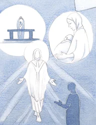 Christus erklärte eines Tages, dass er wegen unserer Schwäche zu uns kommt