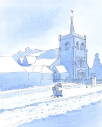 Christus freut sich, wenn wir große Anstrengungen unternehmen, um die Messe zu besuchen und ihn in der Heiligen Kommunion zu empfangen, selbst wenn wir durch Schnee und schwierige Umstände kämpfen, um die Kirche zu erreichen