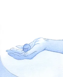 Christus schaut mit Zufriedenheit auf das Leben eines Versöhnten, der wie eine makellose Frucht ist, 2002