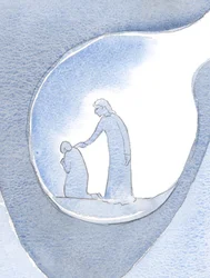 Christus, mein Herr, wartete geduldig, bis der Schmerz nachließ, 2000