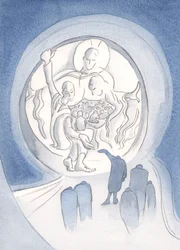 Christus heißt die reuige und willige Seele im Herzen der Heiligen Dreifaltigkeit willkommen. "Diejenigen, die sich in Ihm verbergen, werden nicht verurteilt" (Ps 33).