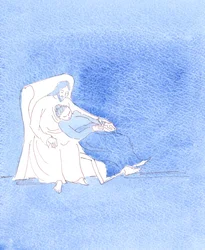 Christus ließ mich nicht mehr beten, als ich erschöpft war, nachdem ich einen Vortrag über Ihn gehalten hatte, 2004