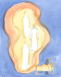 Gottes Geschenk an die Kranken ist Jesus Christus selbst, mit dem Vater und dem Heiligen Geist, ein Gott - am Werk in diesem Sakrament