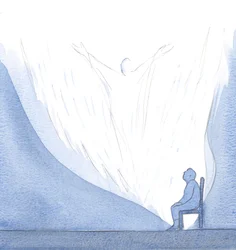 Ich saß an der Seite meiner Seele - sozusagen - und bot die Herrlichkeit Christi dem Vater in Lob und Anbetung dar.