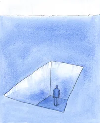 Es kann passieren, dass jemand sich so isoliert und unglücklich fühlt, durch seine Fehler und viel bedauerte Entscheidungen, 2004