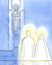 Es gefiel Jesus, seine Mutter Maria mit ihm in die Marienkapelle zu bringen und mir zu zeigen, was ich glaube
