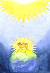 Jesus Christus ist Gott-gewordener-Mensch; dennoch kam er nicht in Macht auf die Erde, sondern als hilfloses Baby