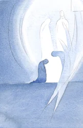 Jesus kam bei der Heiligen Kommunion mit seiner Heiligen Mutter zu meiner Seele, unsichtbar, und mein Engel stimmte in das Lob des Vaters ein