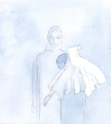 Eines Tages hielt er mir in meiner Seele einen Brautschleier entgegen