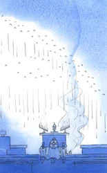 Die göttlichen Lobpreisungen: In der Heiligen Stunde, als wir sagten: "Gesegnet sei Gott in seinen Engeln und in seinen Heiligen?" - sie waren bei uns, in ihren Tausenden