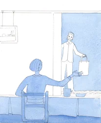 Diejenigen, die Visionen genießen, aber darauf verzichten können, sind wie Hausfrauen, die gerne einen Besucher zum Kaffee und Plaudern sehen, aber zufrieden sind, ihre gewöhnlichen Aufgaben zu erledigen, 2004