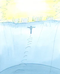 Tausende und Abertausende von Heiligen warten darauf, jede glückliche Seele zu begrüßen, die bei ihrem Tod schnell in den Himmel fliegt, und jede glückliche Seele, die aus dem Fegefeuer gereinigt in das Licht des Himmels aufsteigt, 2003