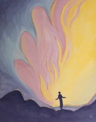 Durch das Geschenk der Kontemplation kann eine Seele einen Blick auf das gewaltige Feuer der Liebe werfen, das die Heilige Dreifaltigkeit ist, 2000