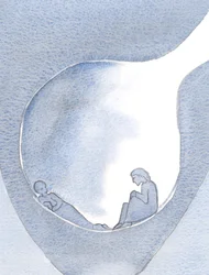 Wir müssen nicht kämpfen, um über unseren Schmerz hinauszuwachsen. Christus ist hier, in der Dunkelheit, tief in unserem Kummer