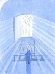 Wenn wir Gott und seine Heiligen an einem von der Kirche geheiligten Schrein oder durch Reliquien oder Märtyrertum oder Brauch ehren, drängen sich die Heiligen vor Freude, uns zu helfen.