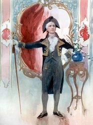 Charles Hayden Coffin in The Country Girl, um 1902