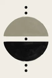 Abstrakte Geometrische Balance