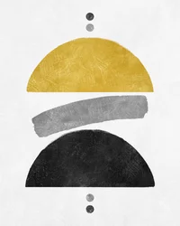 Abstrakte Geometrische Balance