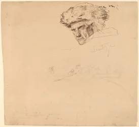 Studien für "Washington überquert den Delaware" (Vorderseite)